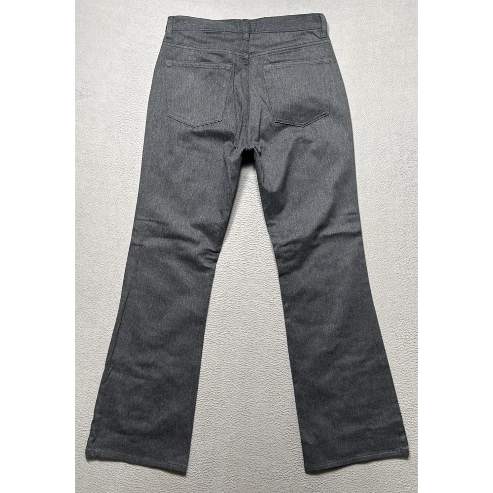 Gap Flare Stretch Pants Womens Size 6 (28x31) Gray Neutral Minimal Career Preppy